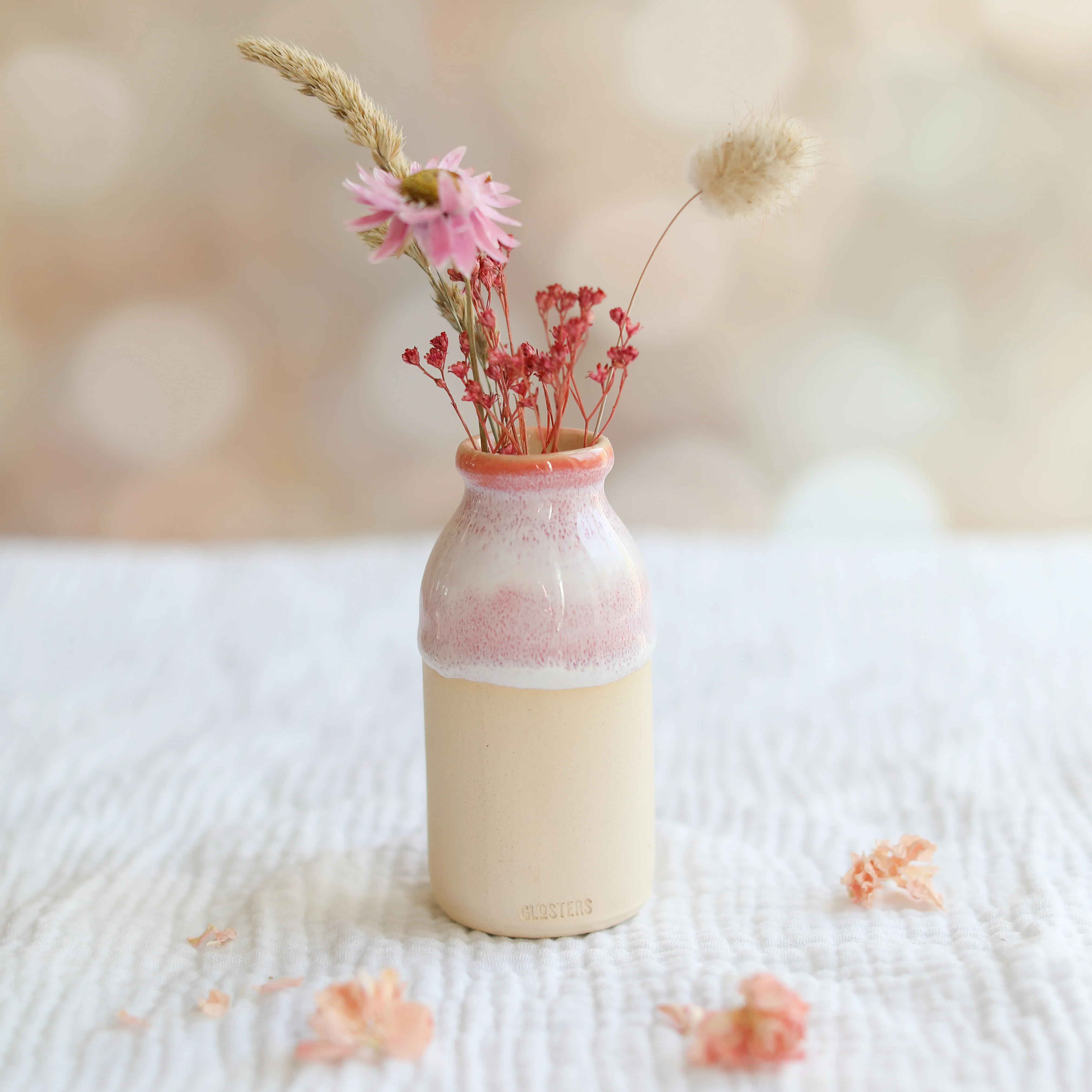 Ceramic Milk Bottle Vase Wholesale - Image 5