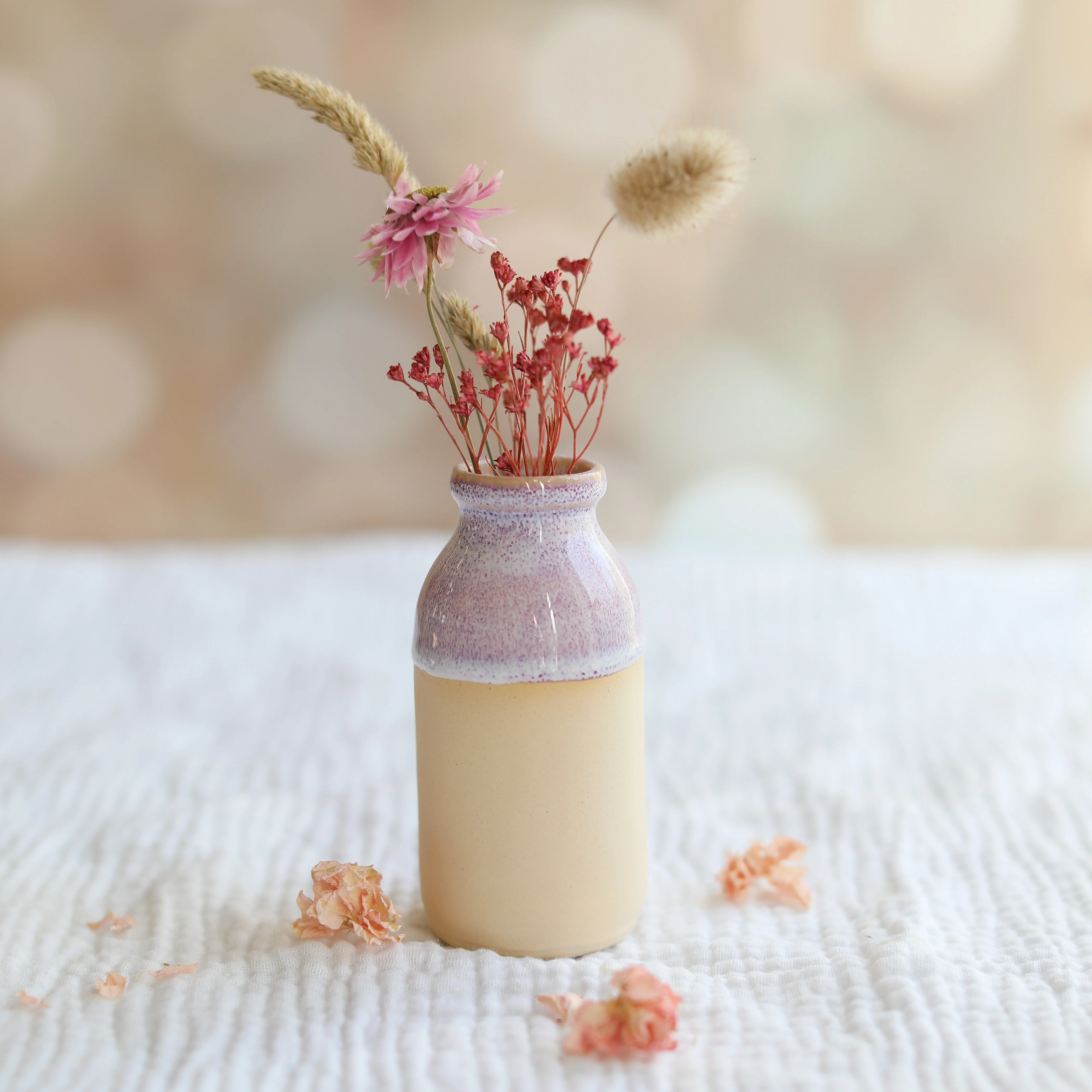 Ceramic Milk Bottle Vase Wholesale - Image 6