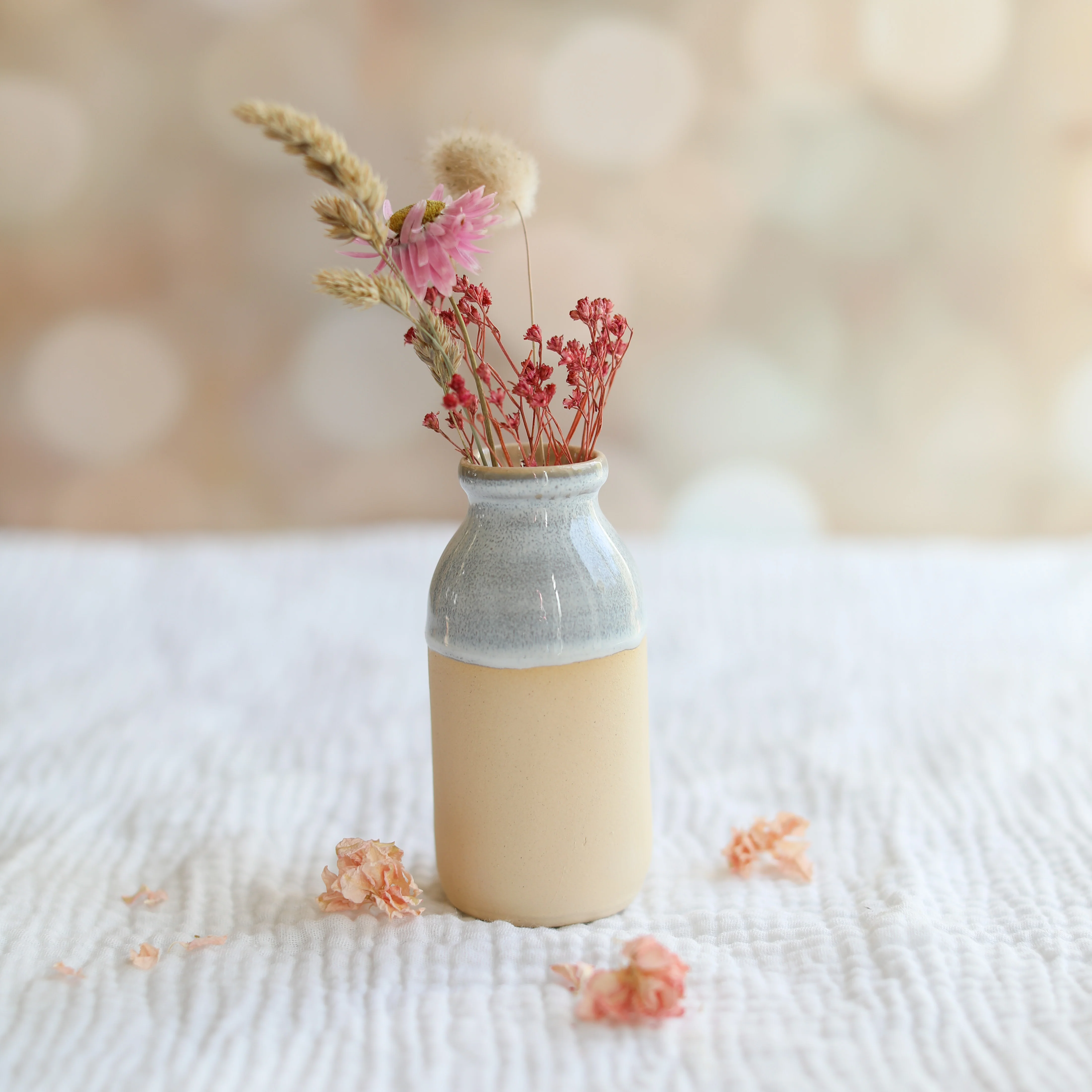 Ceramic Milk Bottle Vase Wholesale - Image 7