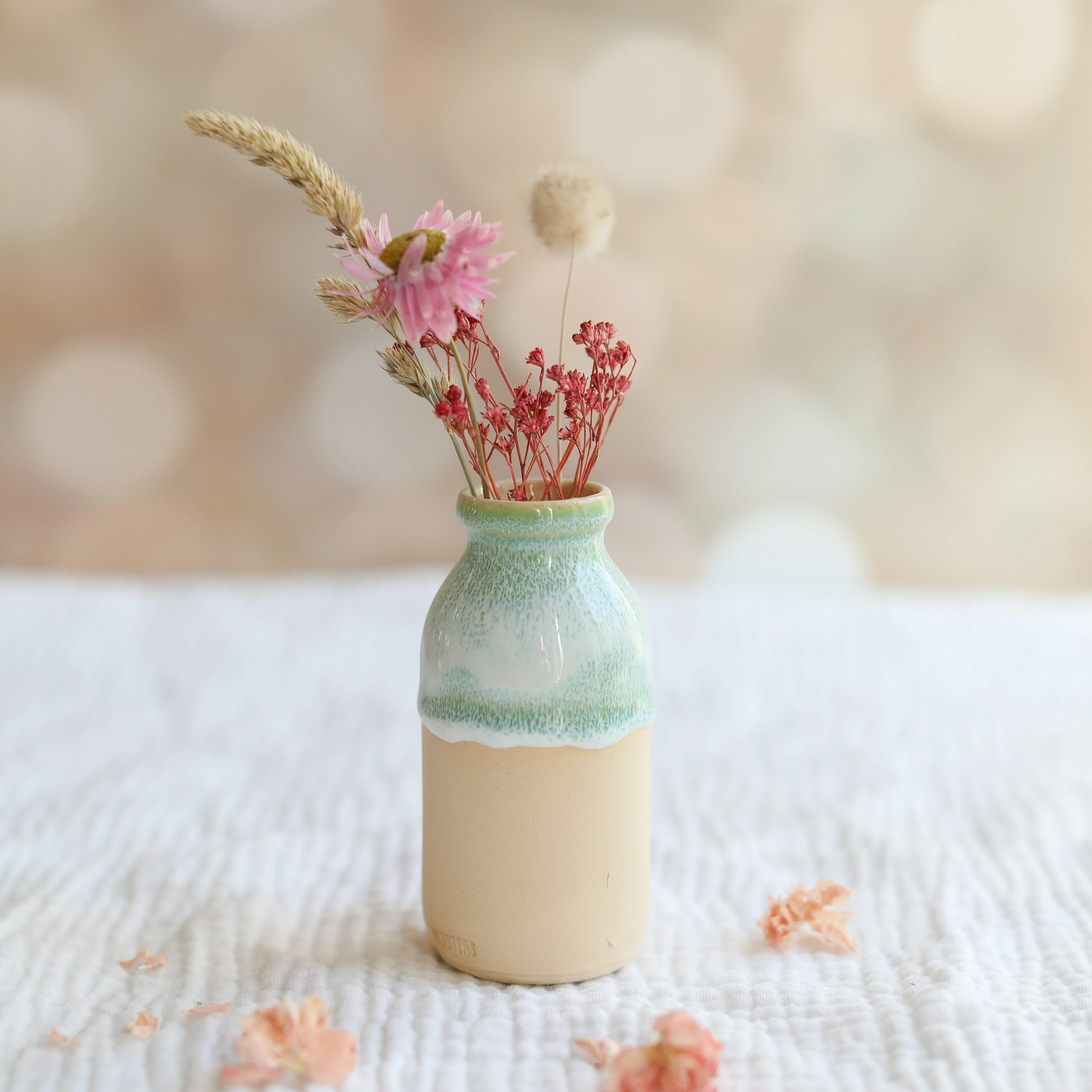 Ceramic Milk Bottle Vase Wholesale - Image 8