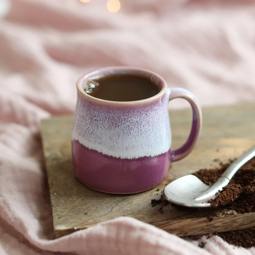 Heather Purple Handmade Mug - Image 6