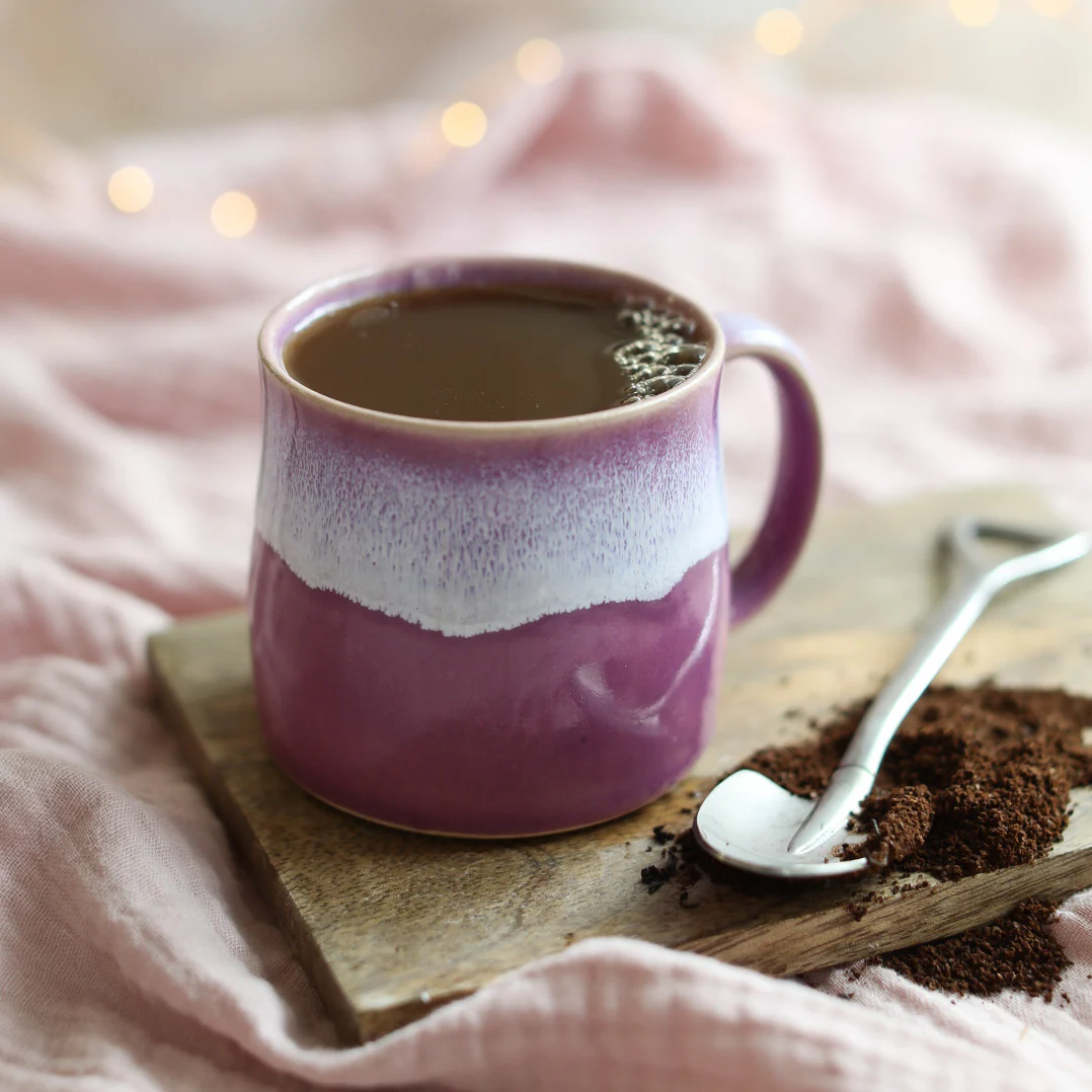 Heather Purple Handmade Mug - Image 5